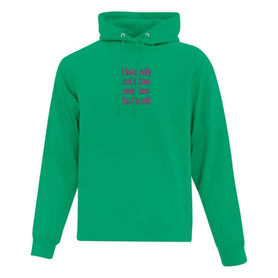 Embroidered Cool Tattoos Hoodie