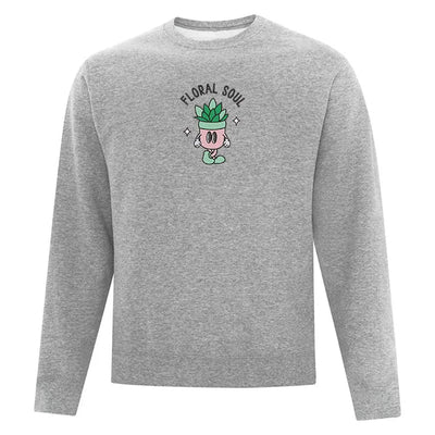 Crewneck "Floral Soul" Embroidery