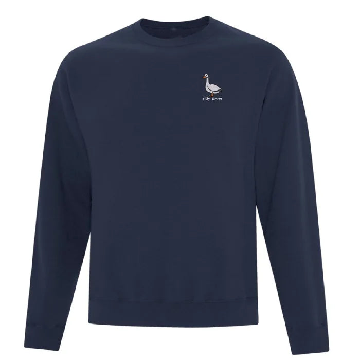 Embroidered Silly Goose Crewneck