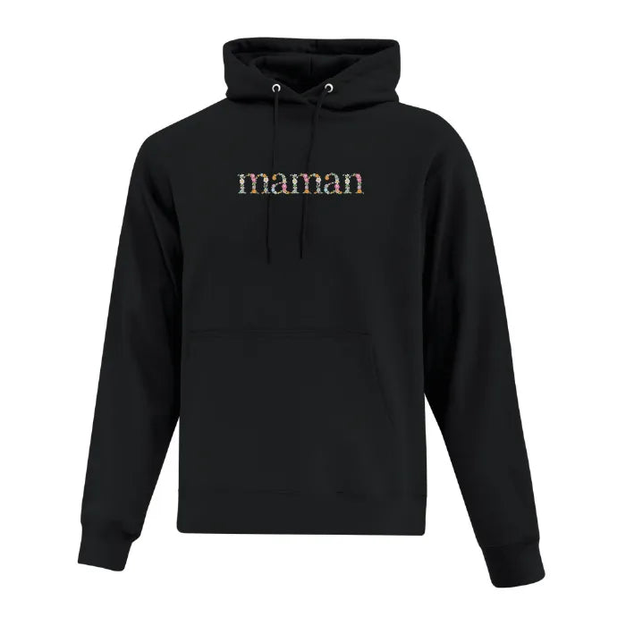 Hoodie "Maman" brodé