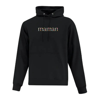 Hoodie "Maman" brodé