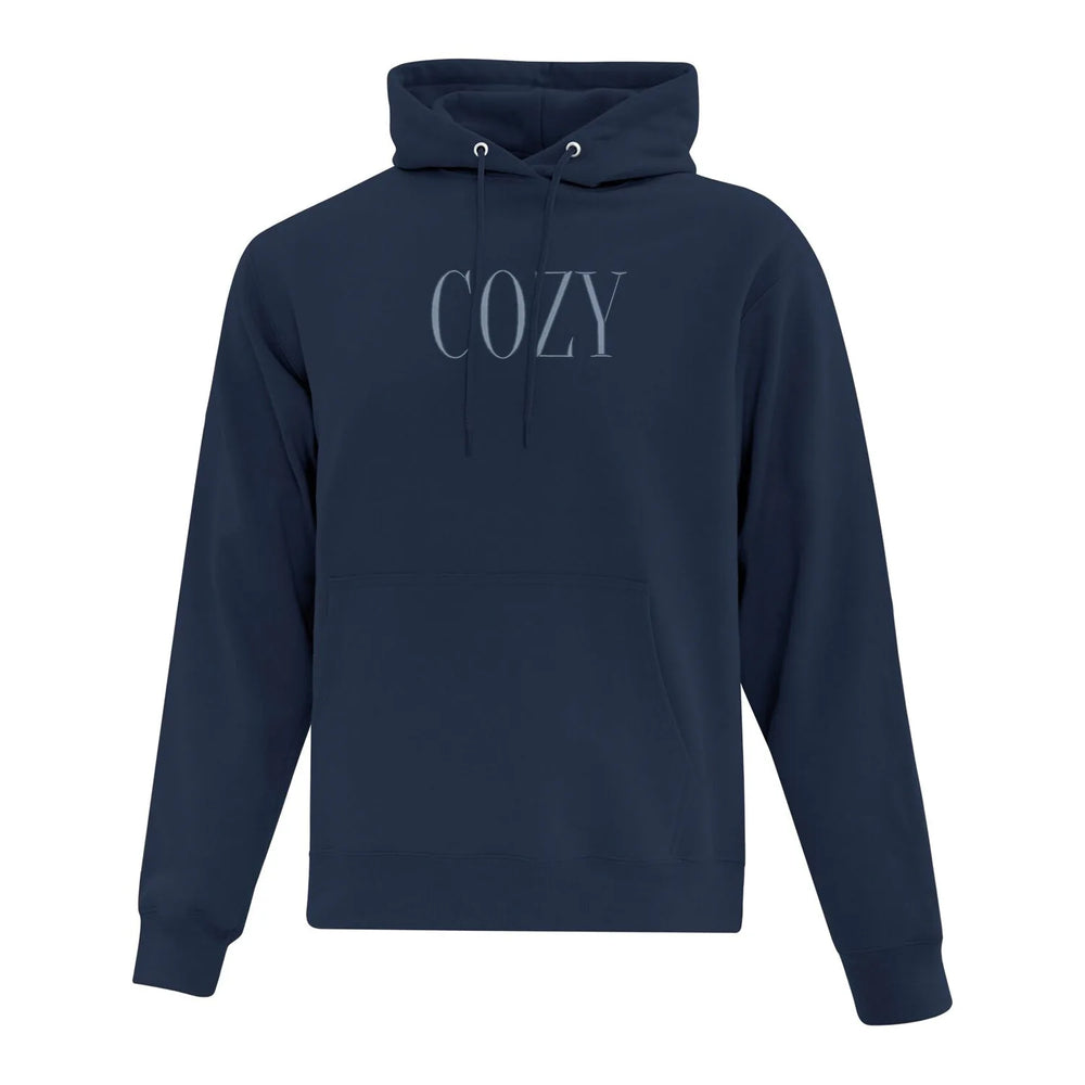 Embroidered "Cozy" Hoodie