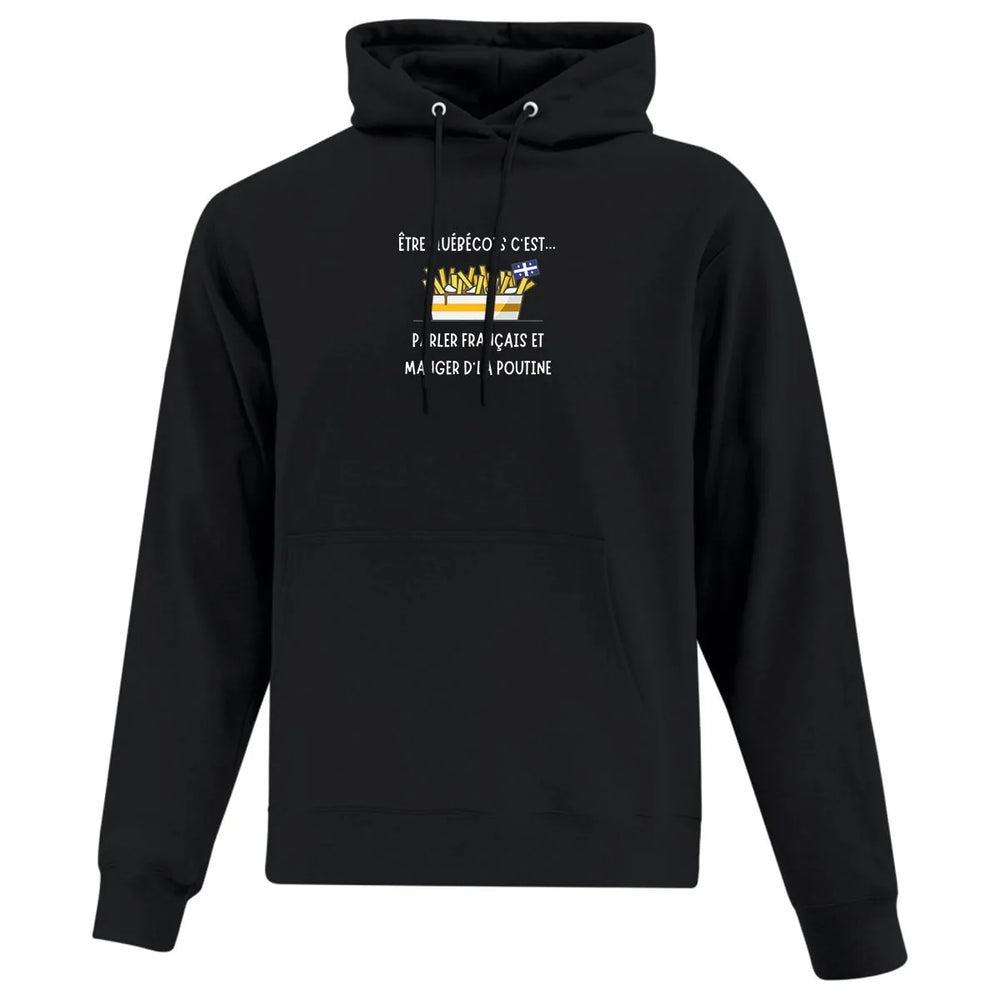 Printed Poutine Hoodie