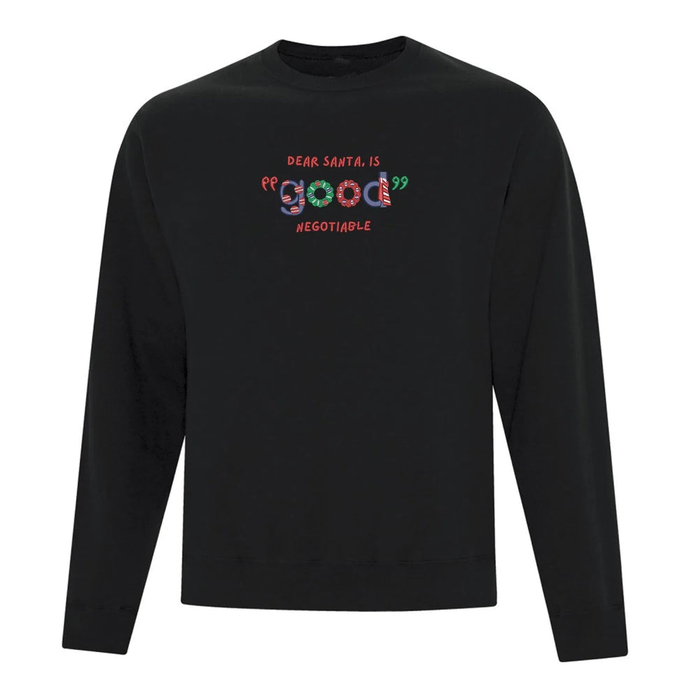 Crewneck "Dear Santa.." Embroidered