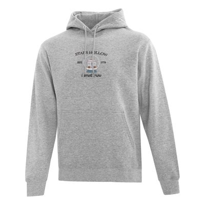 Hoodie "I smell snow" embroidered