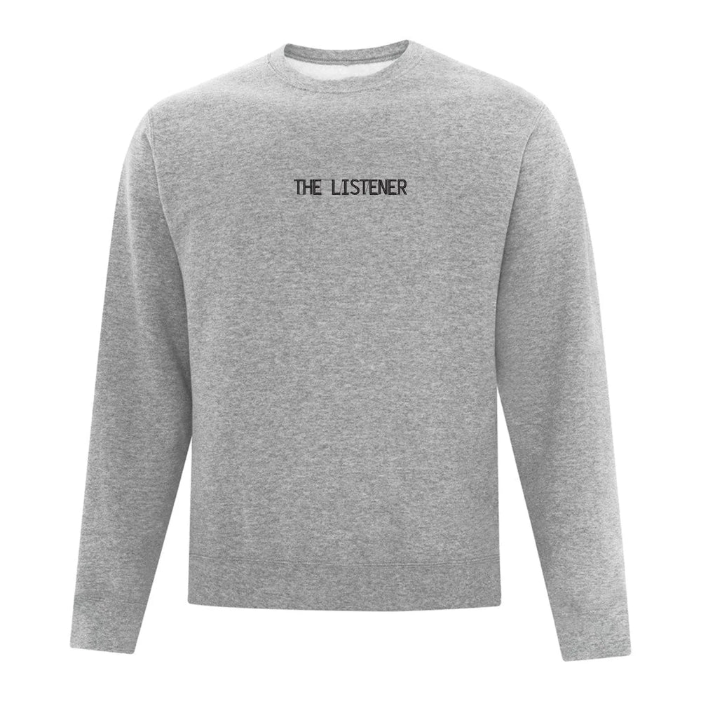 Crewneck "The Listener" Embroidered