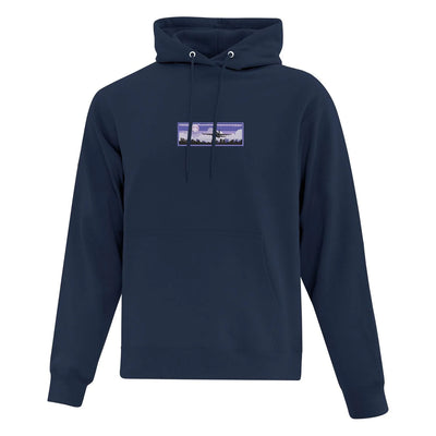 Embroidered Airplane Hoodie