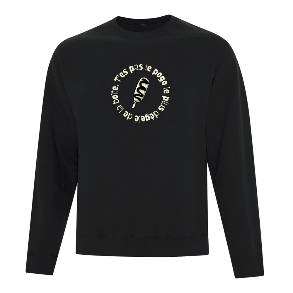 Printed "Pogo" Crewneck