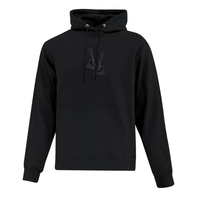 Embroidered Figure Skating Hoodie