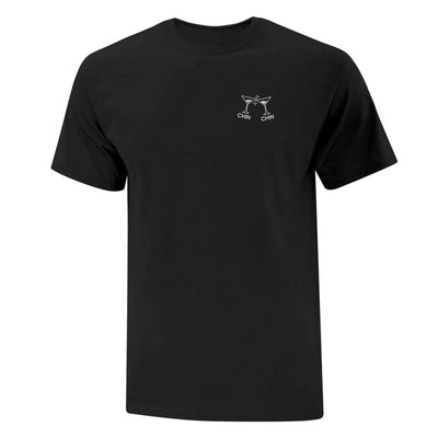 Embroidered "Chin Chin" T-shirt