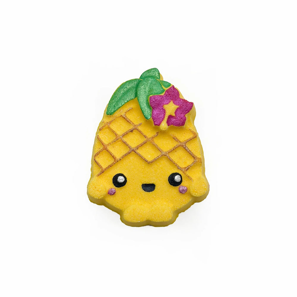 Ananas avec visage