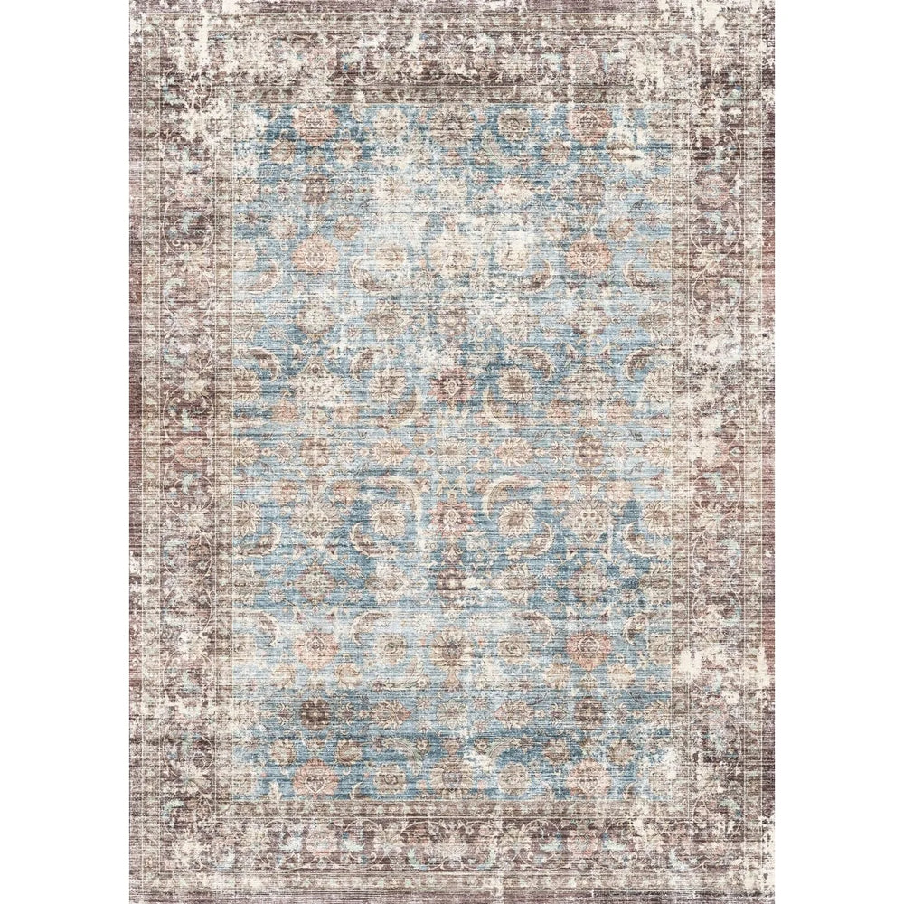 Zariah Brick Lagoon Rug