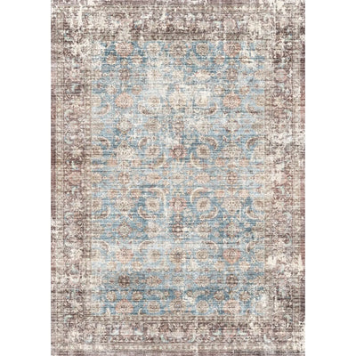 Zariah Brick Lagoon Rug