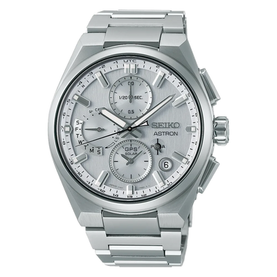 SEIKO Astron GPS Solar Chronograph  Silver Dial | SSH159