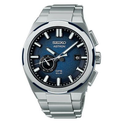SEIKO Astron GPS Solaire Cadran Bleu | SSJ023