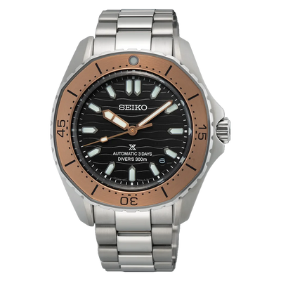SEIKO Prospex Plongeuse Mer Cadran Brun | SPB485