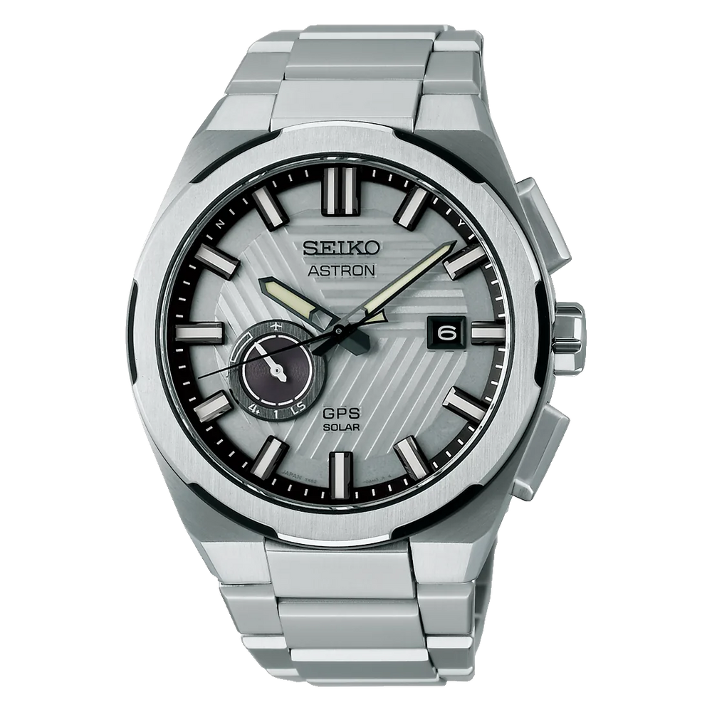 SEIKO Astron GPS Solar 2025 Édition Limitée Argentée Monotone | SSJ037