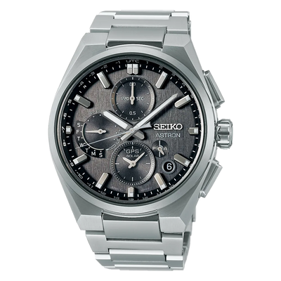 SEIKO Astron GPS Solaire Chronographe Cadran Gris | SSH163