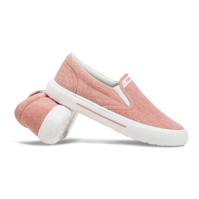 Fishooz Espadrilles pour femme - Corail/Blanc