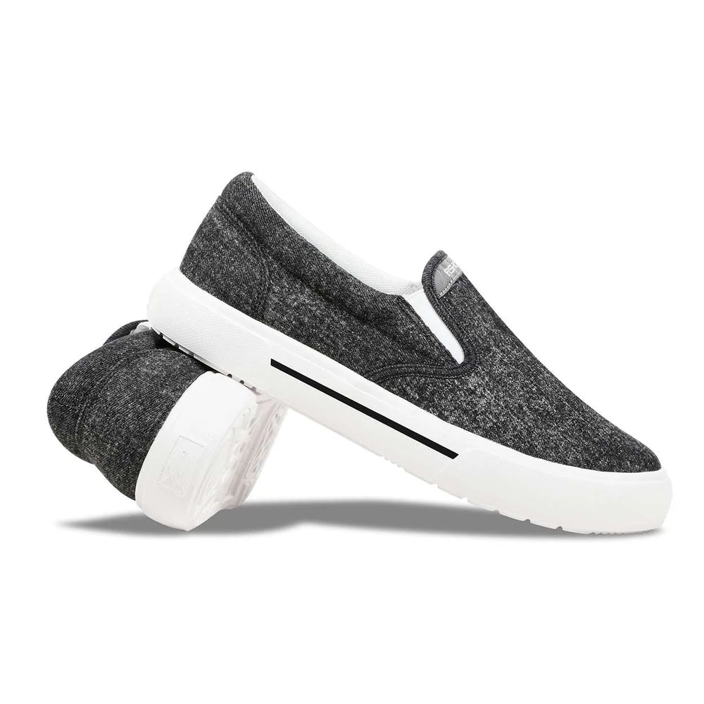 Fishooz Espadrilles pour Homme Sunwashed Noir/Blanc