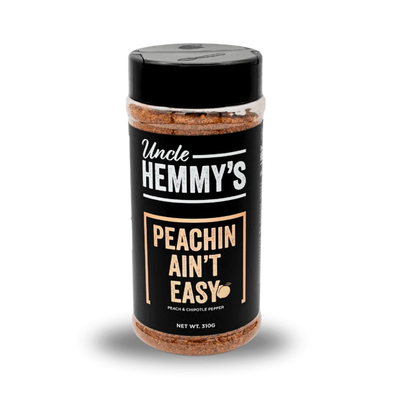 Uncle Hemmy’s : Le Pêché n’est pas Facile – Rub à BBQ à la Pêche
