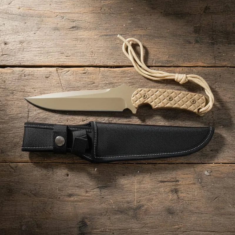 Couteau de chasse 12" Tan