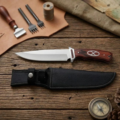 Xtreme Hunting Knife Rosewood Straight