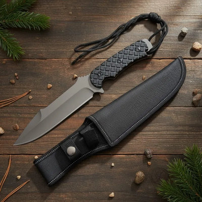 12" Bushcraft Hunting Knife Fixed blade