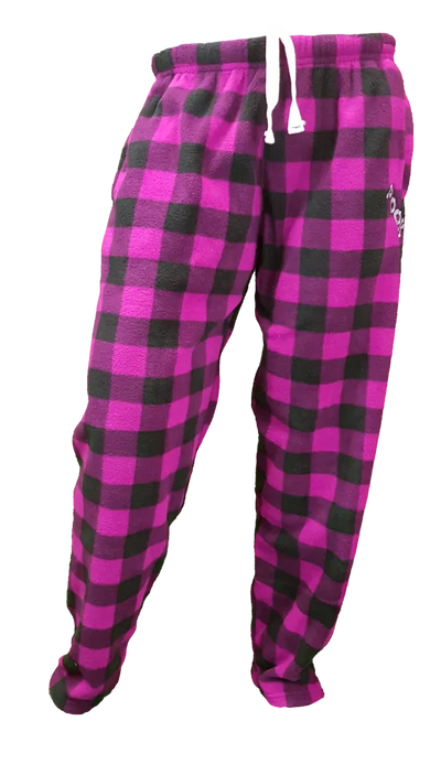 Pook Pantalon de Pyjama Unisexe Carreaux Roses