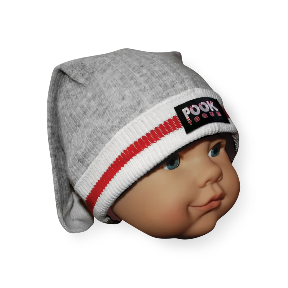 Tuque Pook Pookie Rouge pour enfants