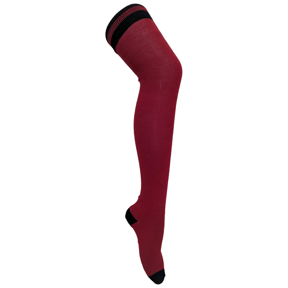 Pook Unisex Thigh High Sky Highs Foxy Fire Engine