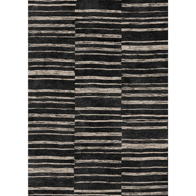 Sahara Black & Natural Rug