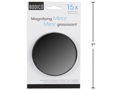 Miroir grossissant BODICO 15X avec ventouse - 82448
