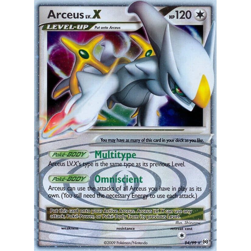 Arceus Niv.X (94) (94/99) (AR)