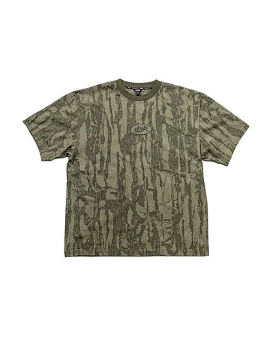 DGK 'Cortex' Heavyweight Embroidered Tee - Bark Camo