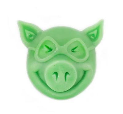 Roues Pig 'Pig Head' Cire - Vert