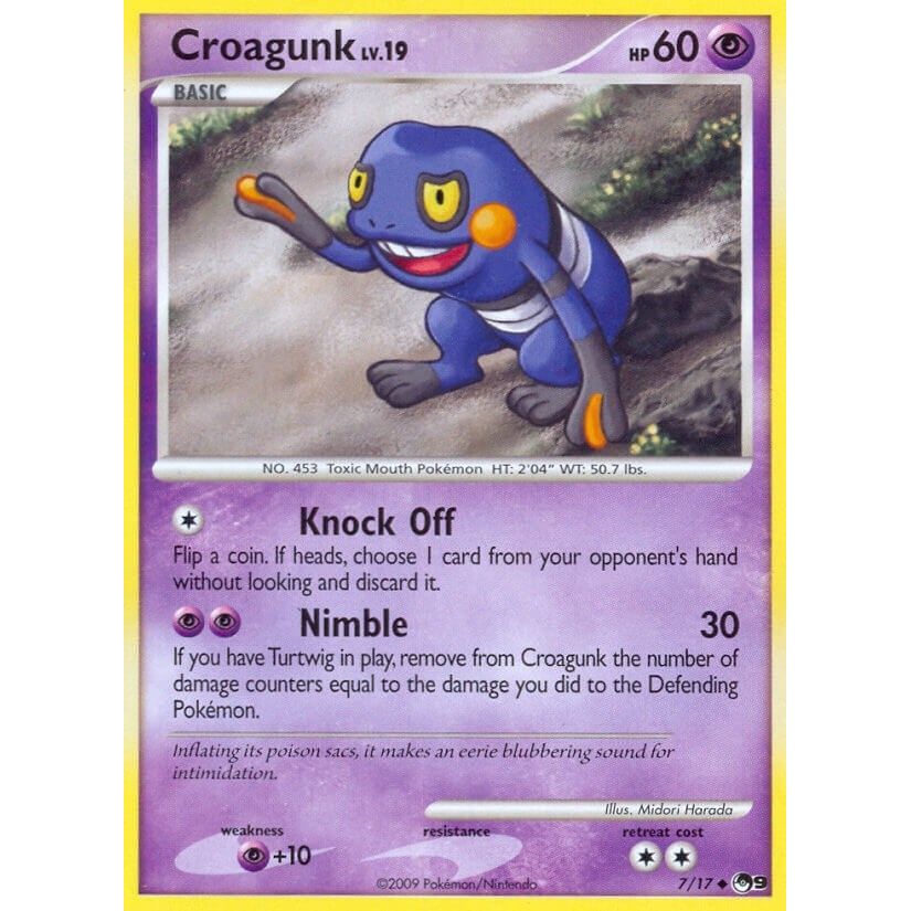 Croagunk (007/017) (POP)