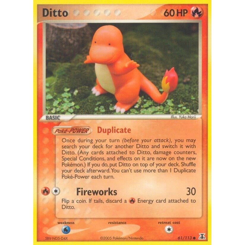 Ditto - 61/113 (Charmander) (061/113) (DS)