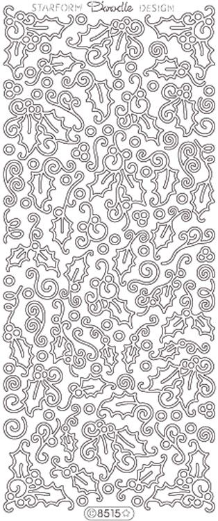 Stickers décoratifs – Arabesques et Houx