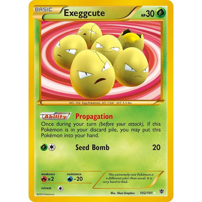 Exeggcute (102 Rare Secrète) (102/101) (PLB)