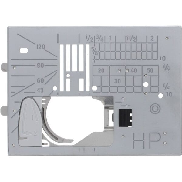 Janome - Plaque d'aiguille professionnelle pour point droit (HP) - 865805008