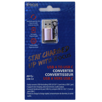 Convertisseur USB A vers USB Type-C iFOCUS - 86922