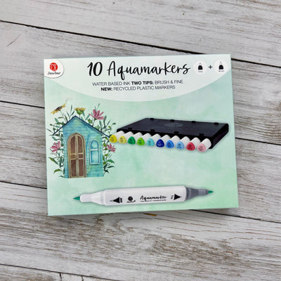 Decotime Aquamarkers - Leafy Brights