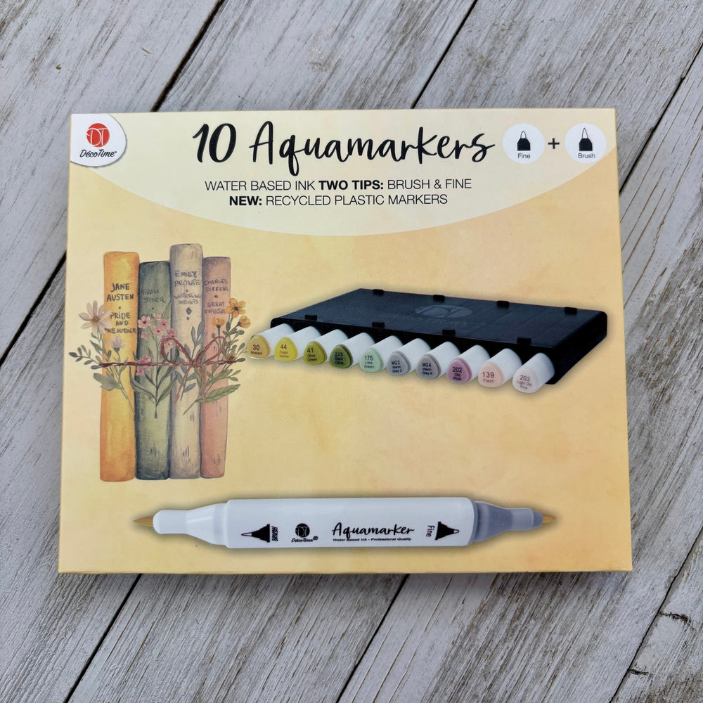 Decotime Aquamarkers - Vintage Tones
