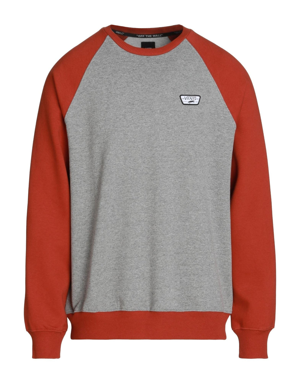 Vans 'Ruthland' Sweatshirt - Grey/Orange