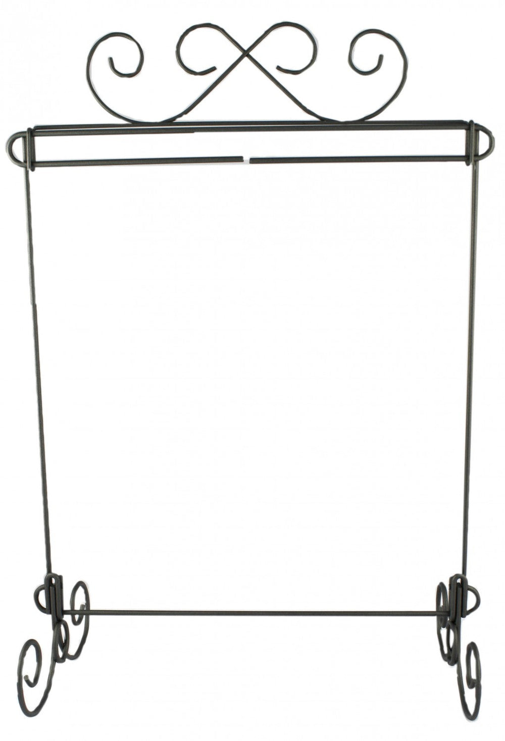 Support de table simple 12 po x 14 po - Noir