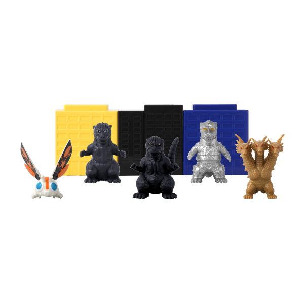 Godzilla - Figurine à collectionner de 5 cm - 1 boîte mystère - Vague 1