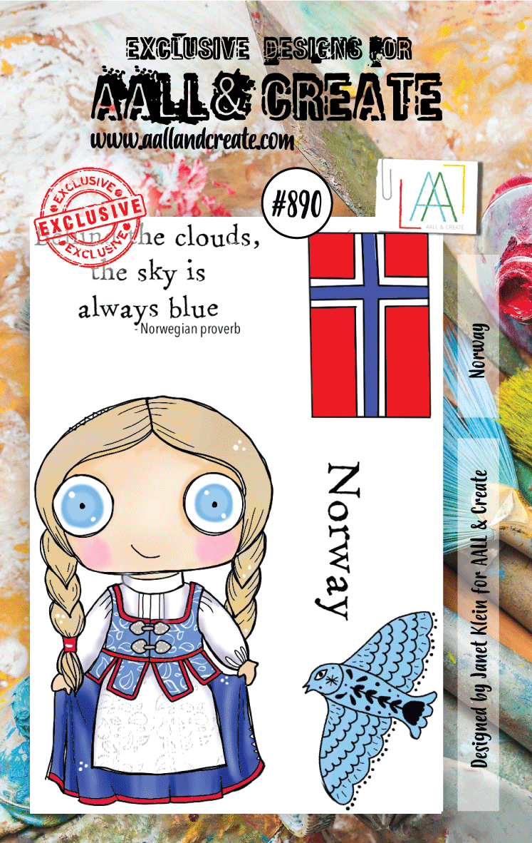 AALL and Create Lot de Tampons -890 - Norvège