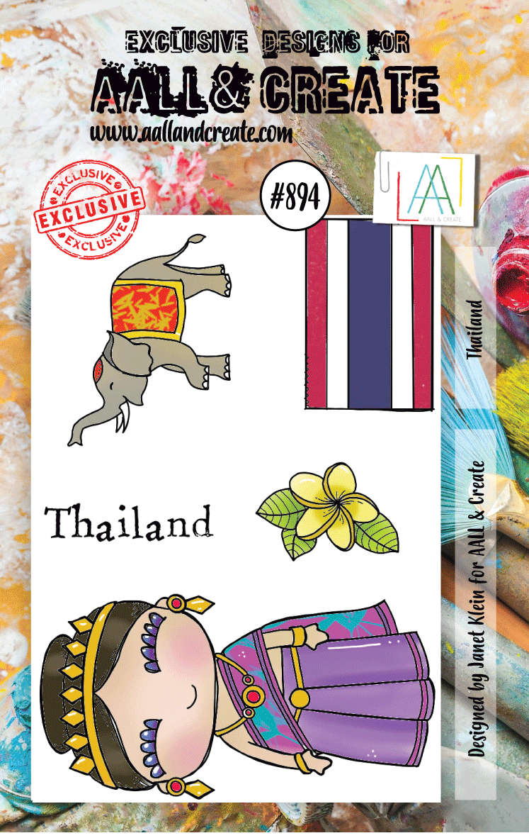 AALL et Créer, Tampons -894 - Thaïlande