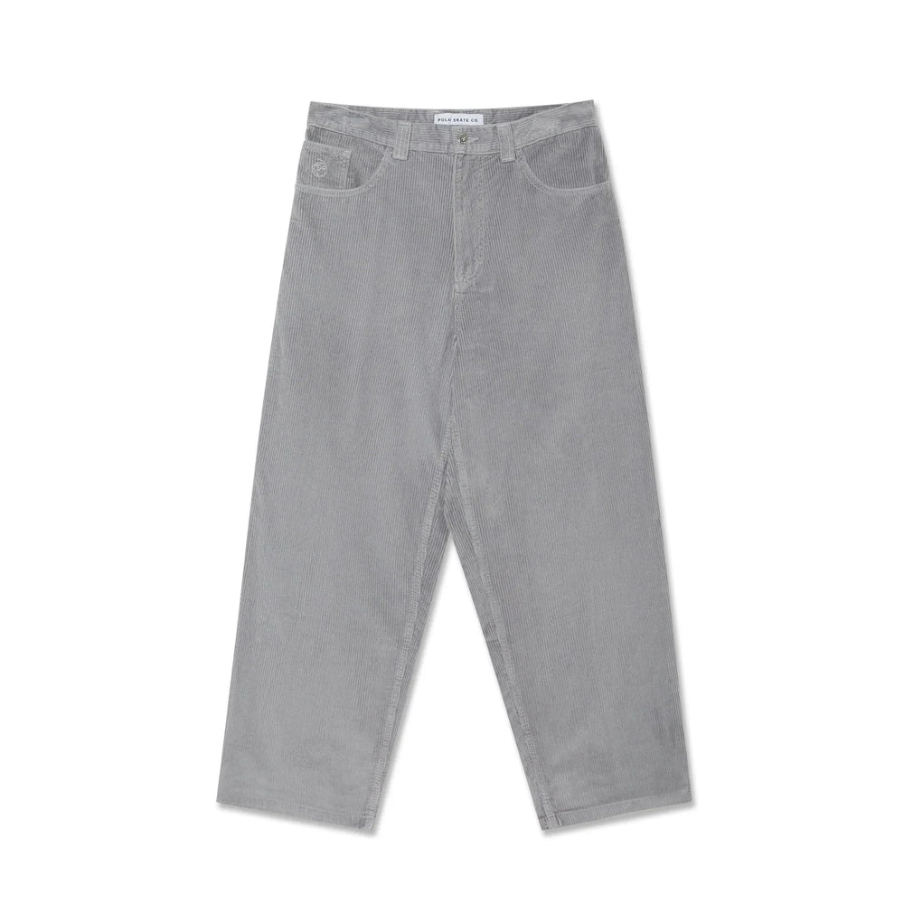 Polar Skate Co. 'Big Boy Cords' Corduroy Baggy Pants - Silver